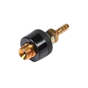 Plasma gas-electric connector